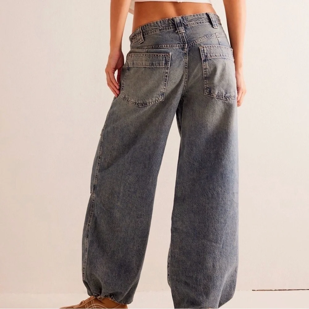 WE THE FREE Newbies Solid Slouchy Jeans - Picture 2 of 13